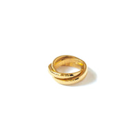 Anillo Burdeos Oro - Carlota
