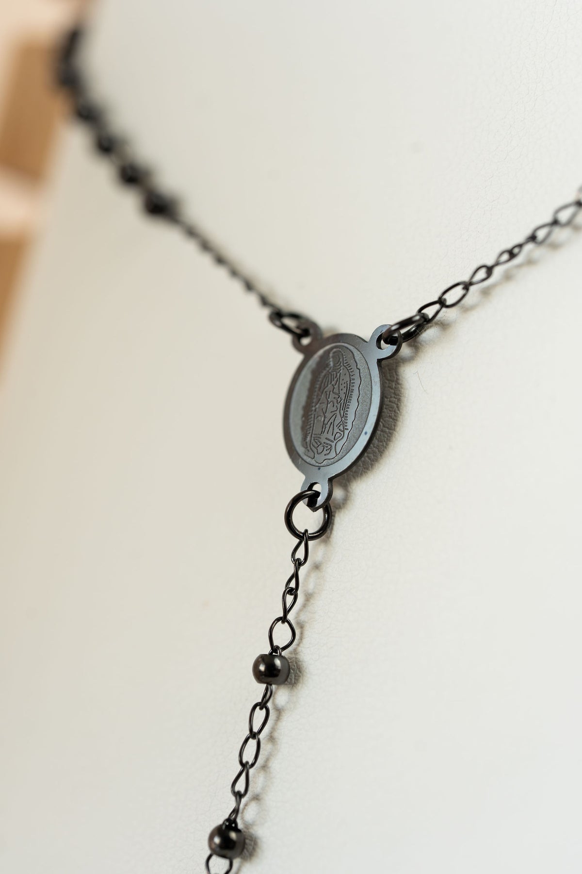 Collar Rosario Negro