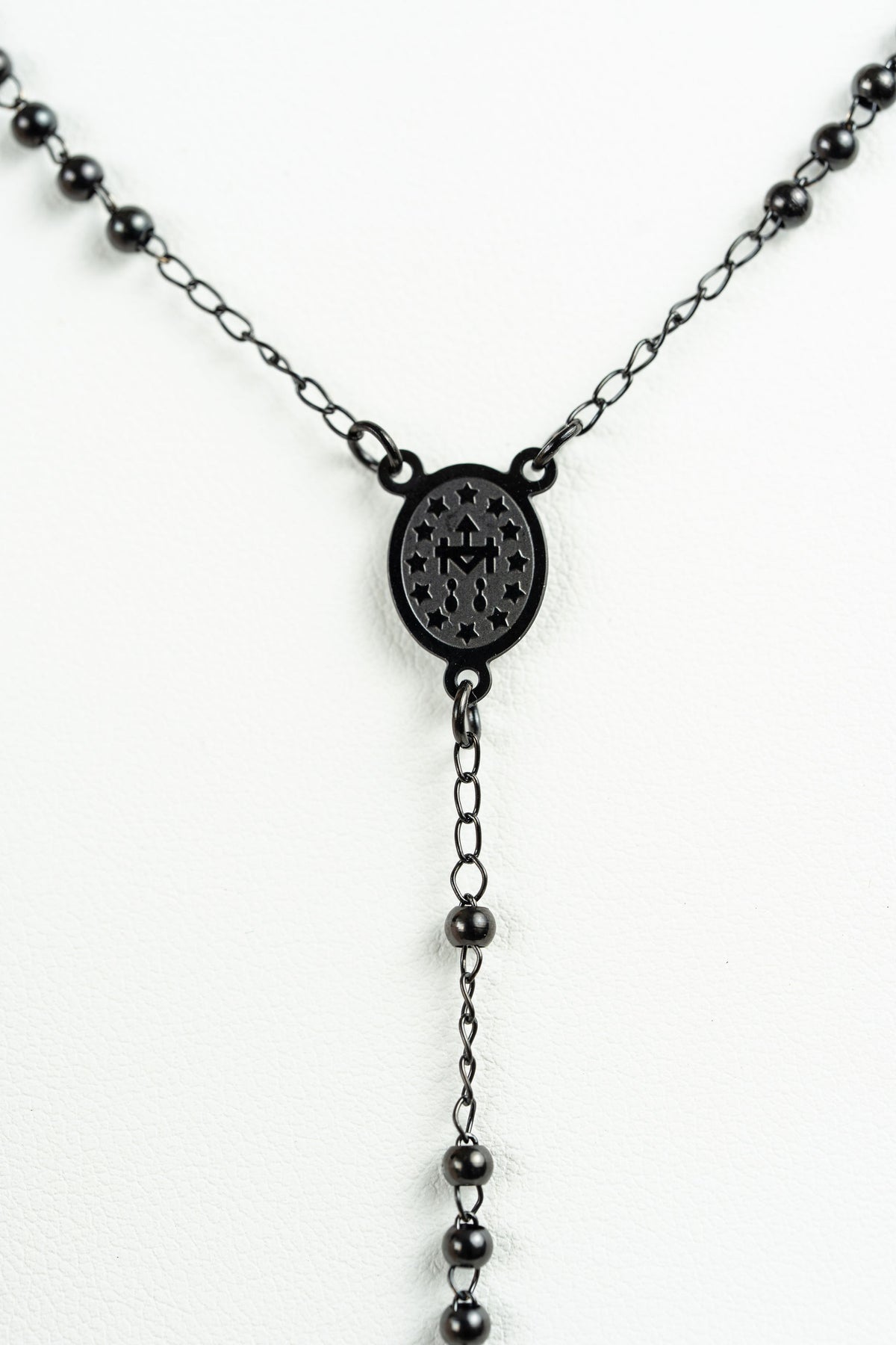 Collar Rosario Negro