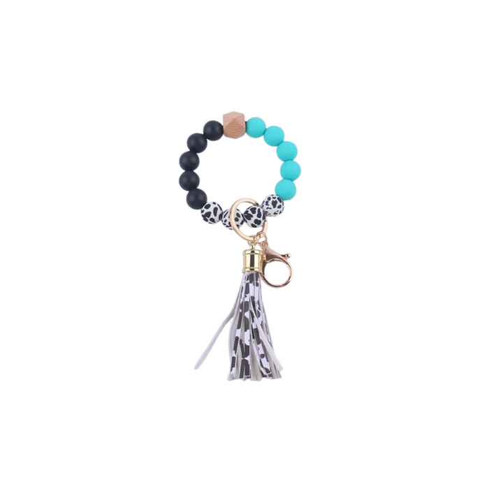 Llavero Pulsera Animal Turquesa