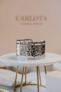 Pulsera ancha en acero quirúrgico CARLOTA